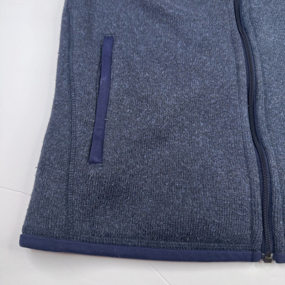 Patagonia Better Sweater Vest Women's Small Blue Fleece Gorpcore Full Zip Logo - Picture 6 of 11